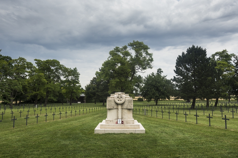 GERMAN MILITARY CEMETERY OF LA MAISON BLANCHE